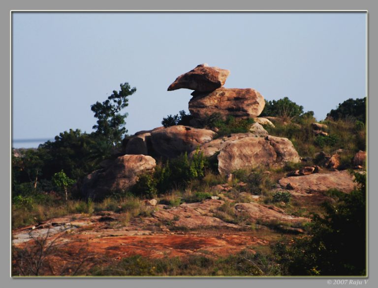 Bird-rock near Tumkur